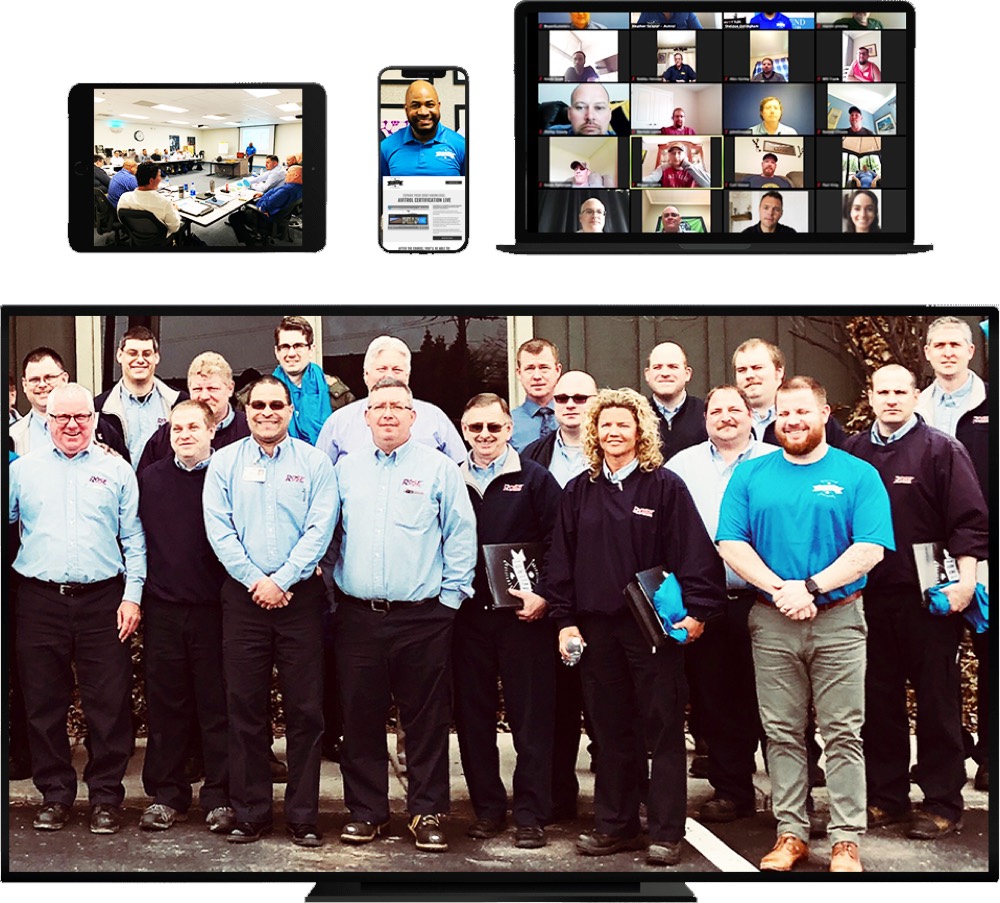 Avitrol Certification Master Class on desktop, tablet and phone